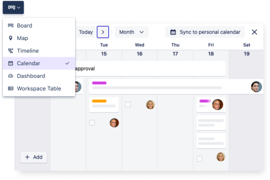 Task Management - Calendar